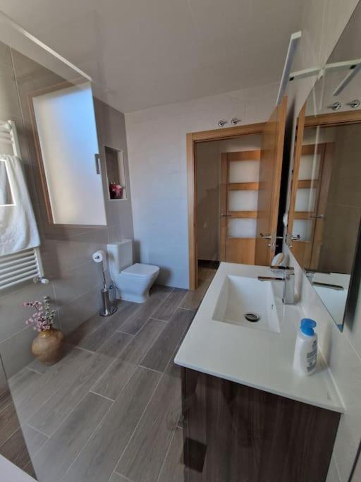 Koupelna v ubytování Casa Rural Villa Cárcavas
