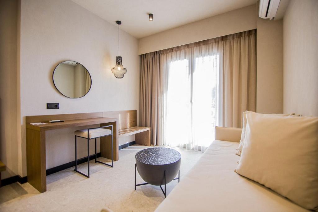 Posezení v ubytování Kasta Beach Hotel