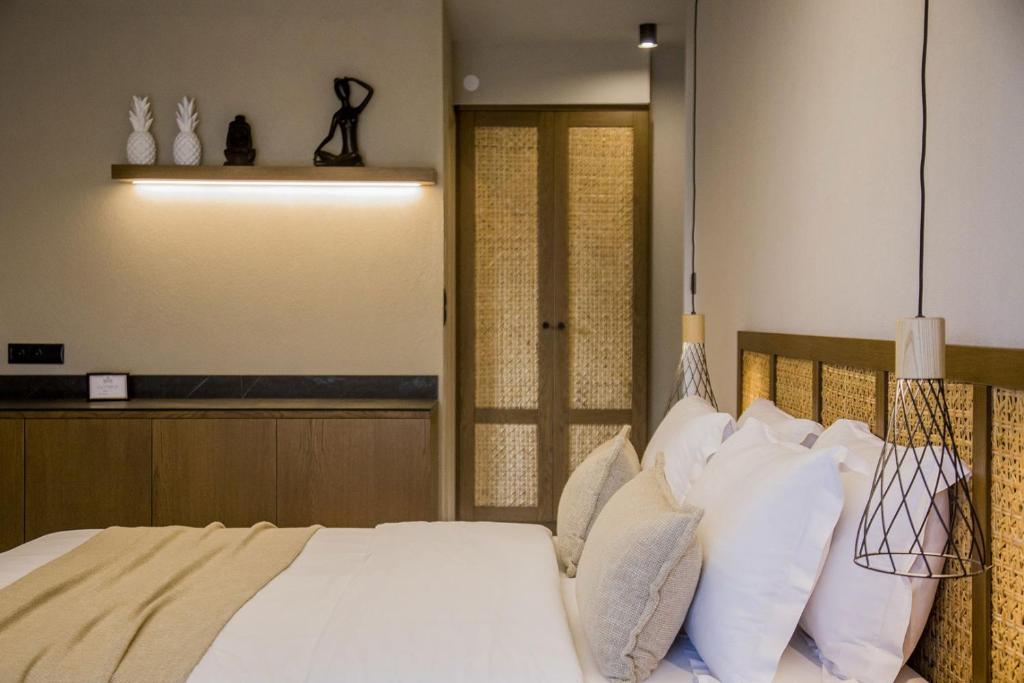 Postel nebo postele na pokoji v ubytování Kasta Beach Hotel