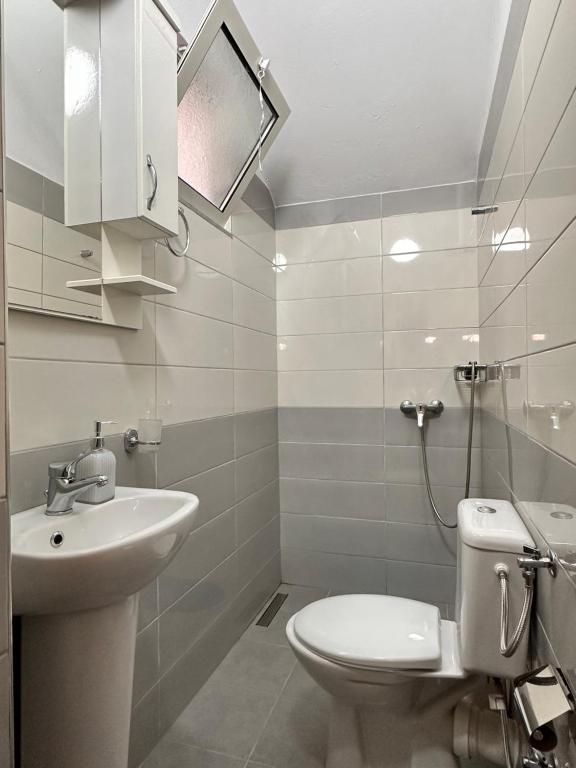 Vannituba majutusasutuses Hotel Kalaja