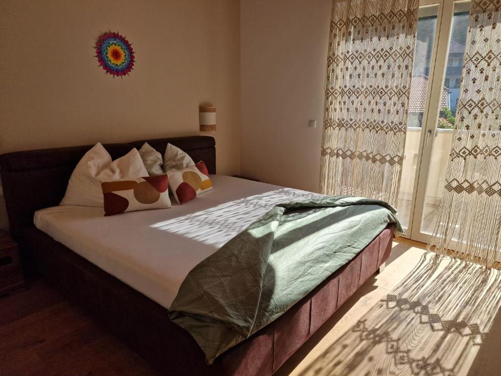 Postel nebo postele na pokoji v ubytování Hotel Mehrhauser