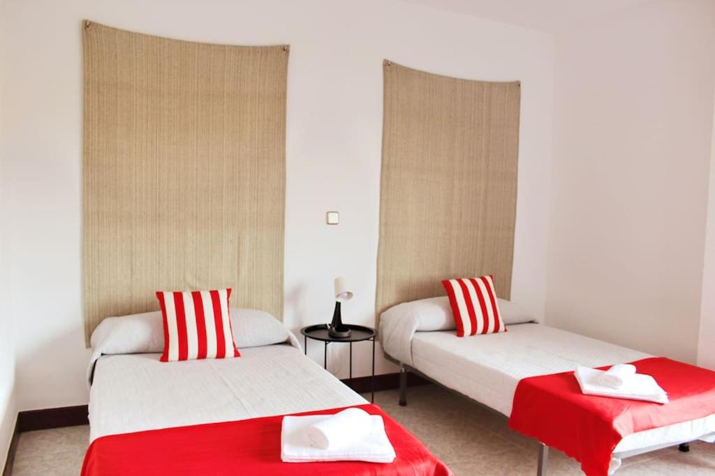 A bed or beds in a room at Casa vacacional Ajo