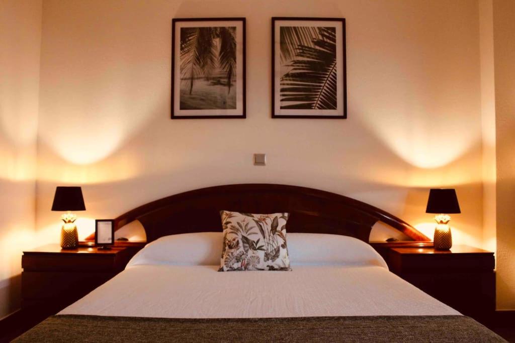 A bed or beds in a room at Casa vacacional Ajo