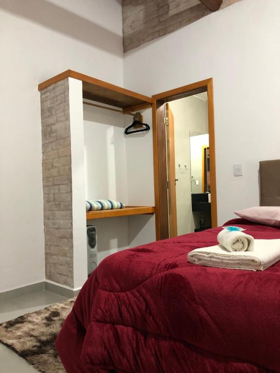 Postel nebo postele na pokoji v ubytování Terrace house