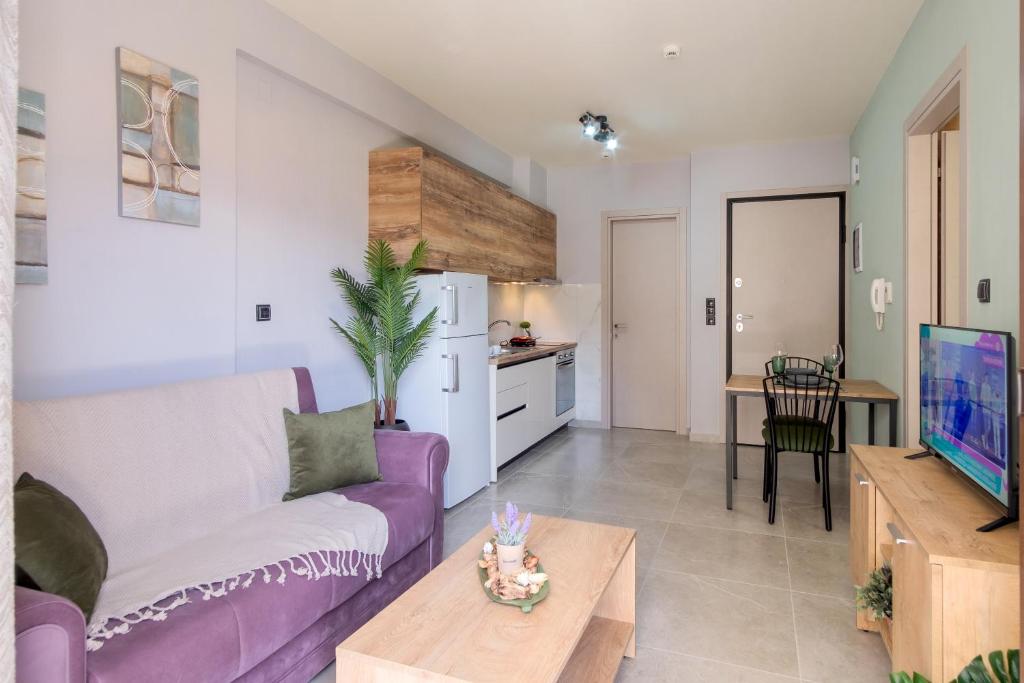 Una cocina o cocineta en Twelve Studios