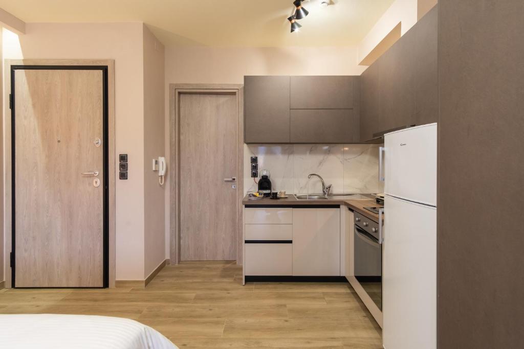 Una cocina o cocineta en Twelve Studios