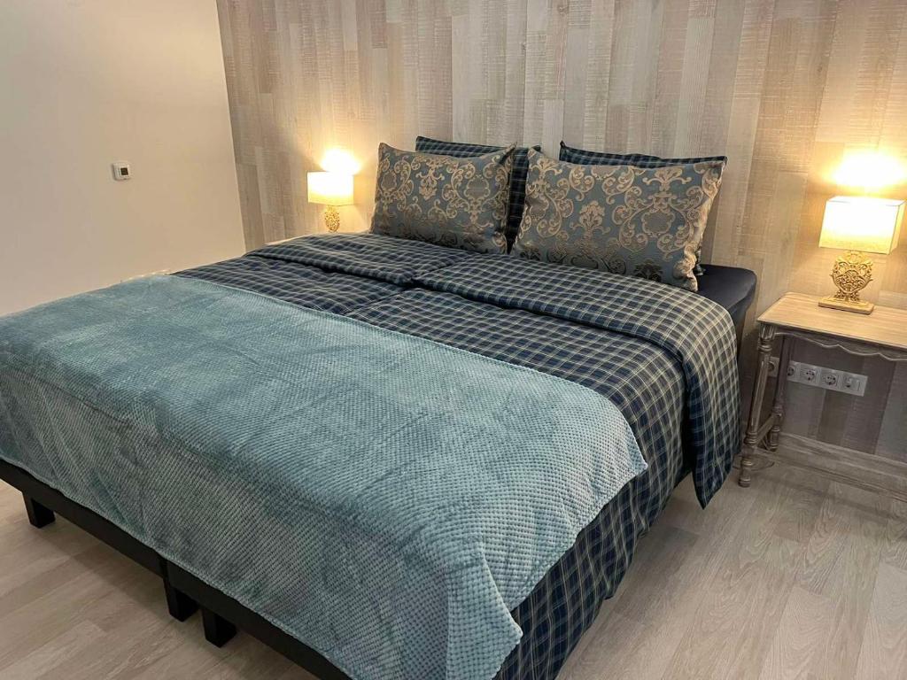 Postel nebo postele na pokoji v ubytování Avers House