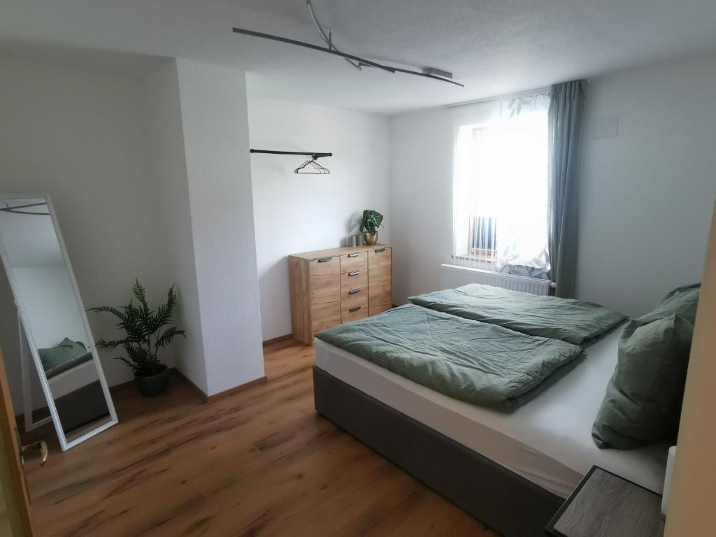 Postel nebo postele na pokoji v ubytování Appartement Sonnenrot