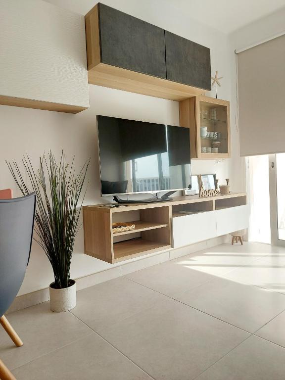 Kuchyň nebo kuchyňský kout v ubytování Apartamento Aguamarina Senator