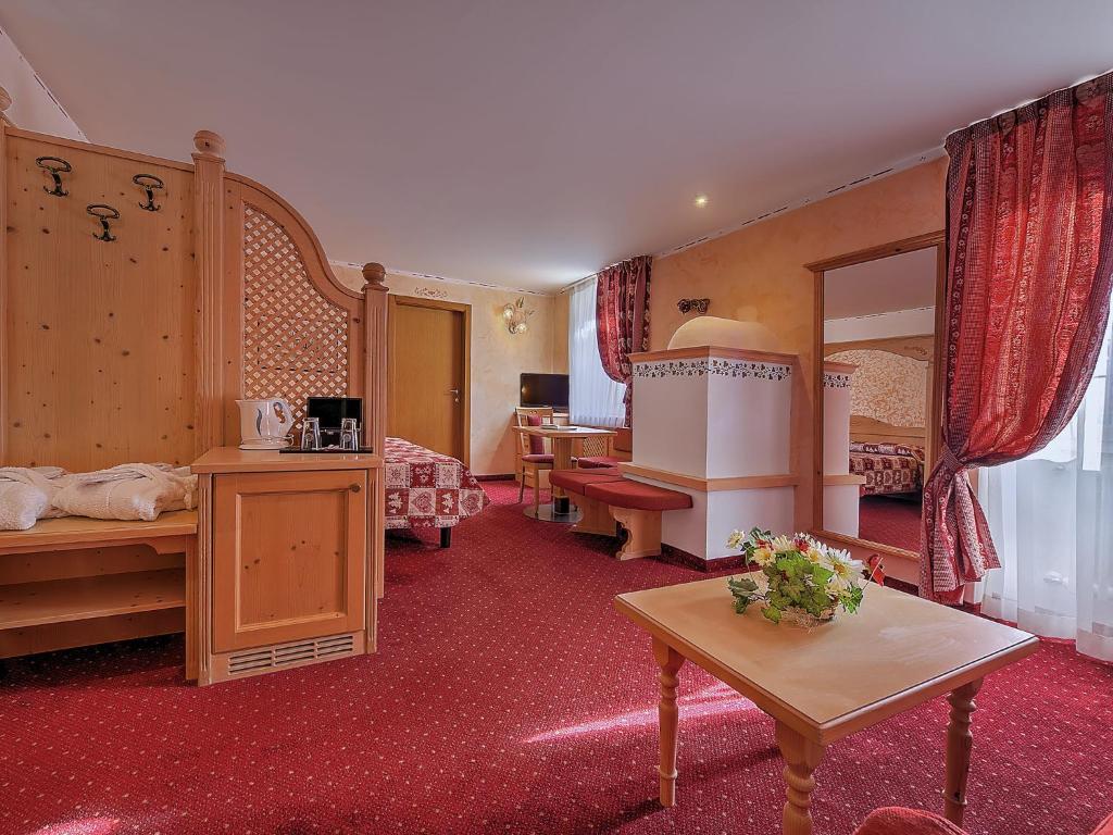 Küche/Küchenzeile in der Unterkunft Al Posta Hotel 1899