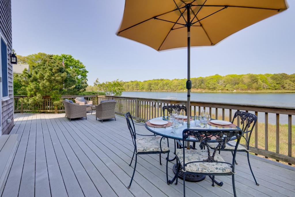 Beautiful Bourne Home Rental with Waterfront Deck!, Bourne (updated