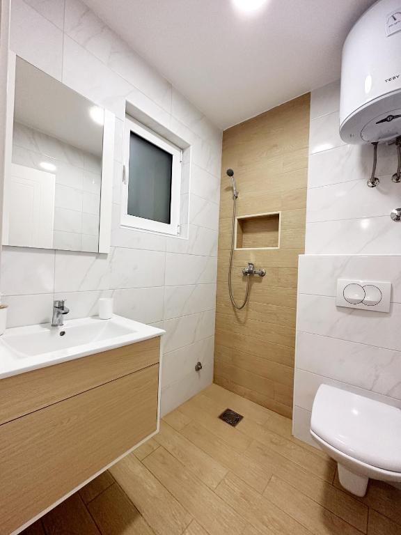 Koupelna v ubytování Danin apartmani