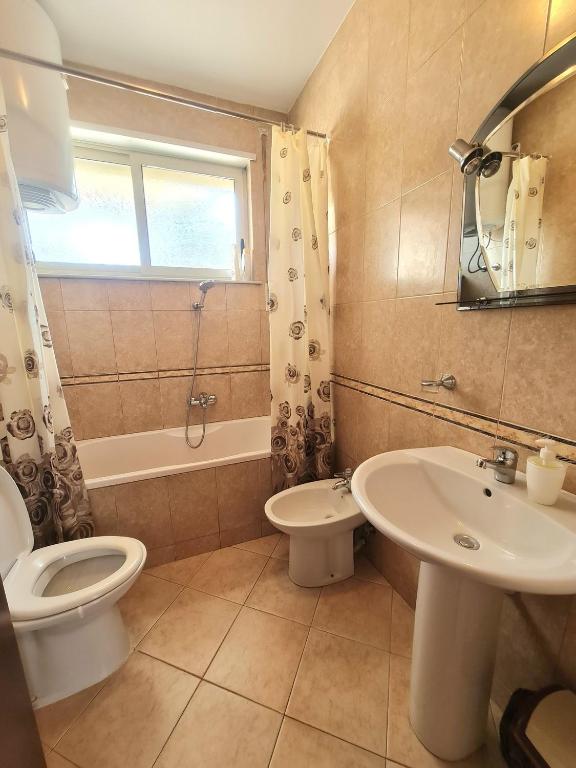 Koupelna v ubytování Coco Apartment Tirana