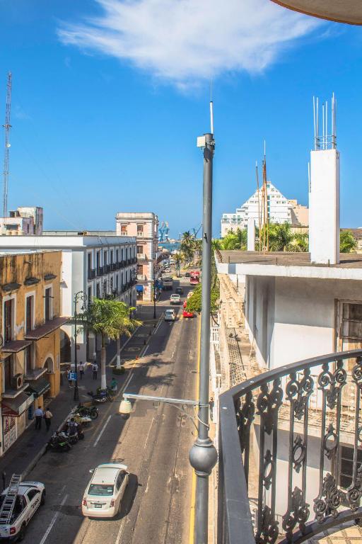 Nespecifikovaný výhled na destinaci Veracruz nebo výhled na město při pohledu z hotelu