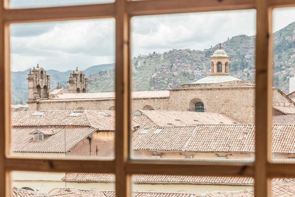 Nespecifikovaný výhled na hory nebo výhled na hory při pohledu z bed and breakfast