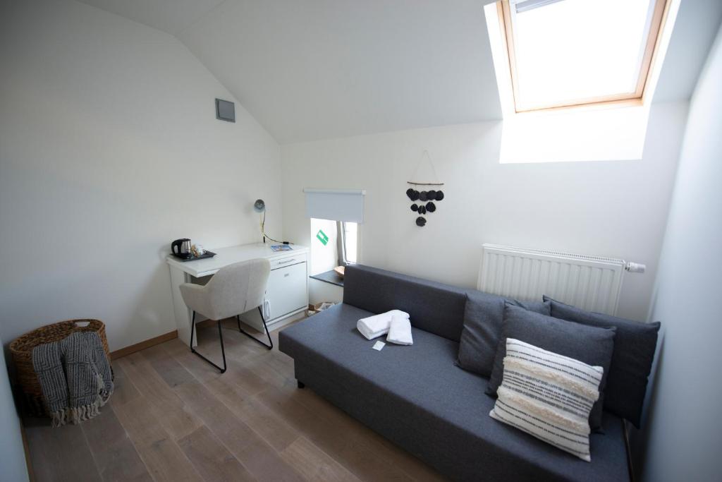 Posezení v ubytování Boutique Hotel Het Zoete Zijn