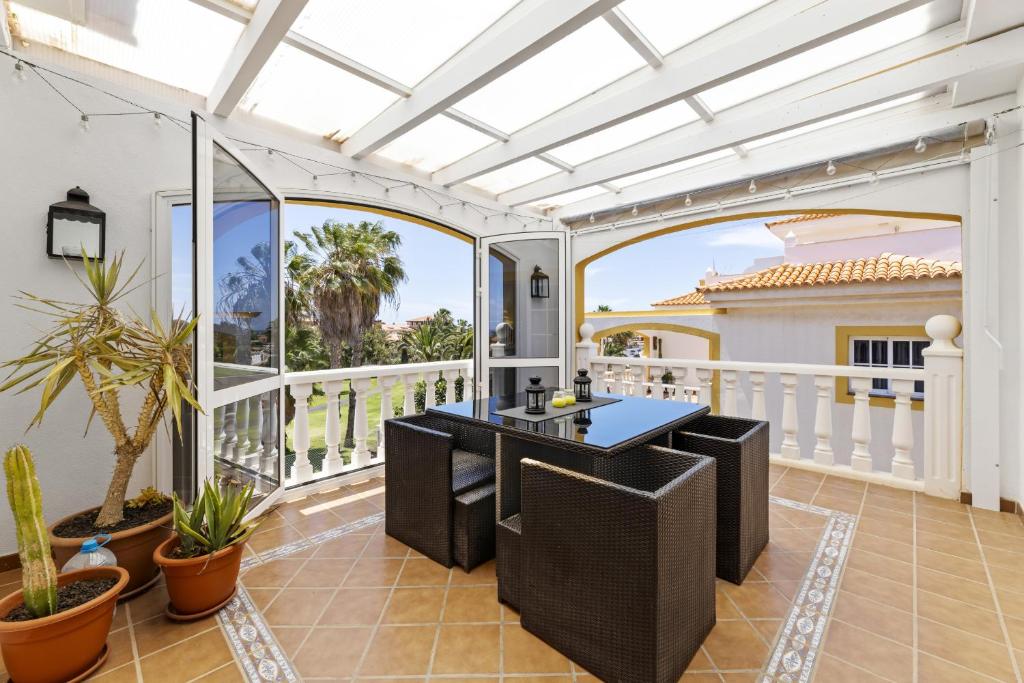 Balkón nebo terasa v ubytování Casahost Fuerteventura Golf