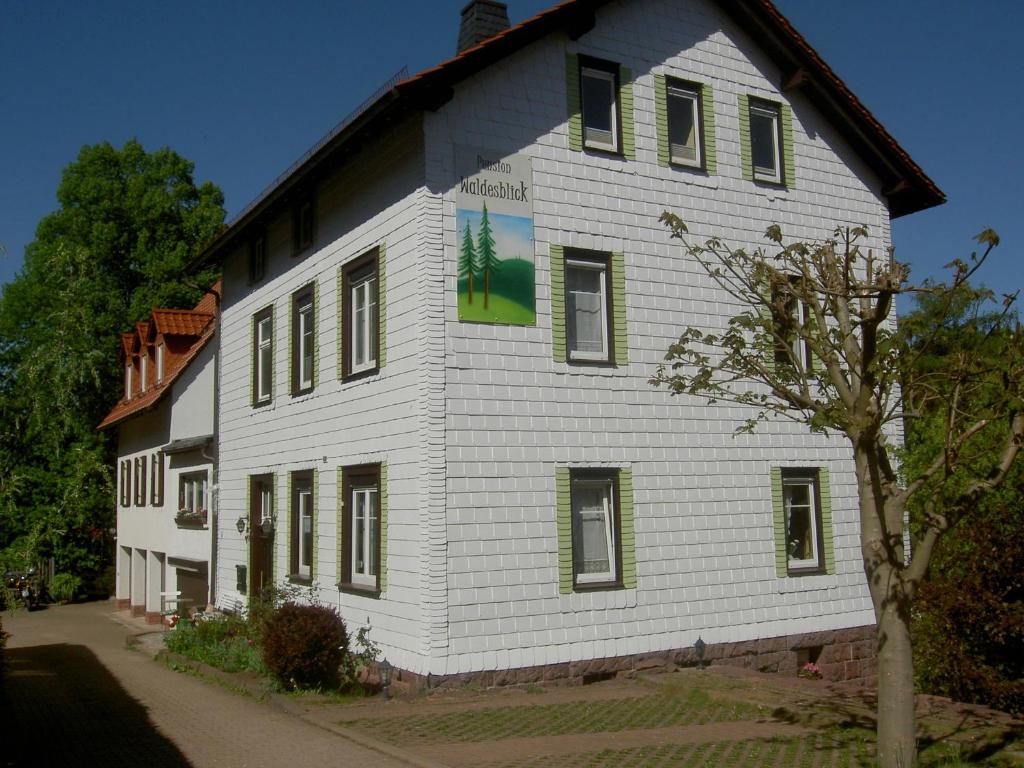 Budova, kde se penzion nachází