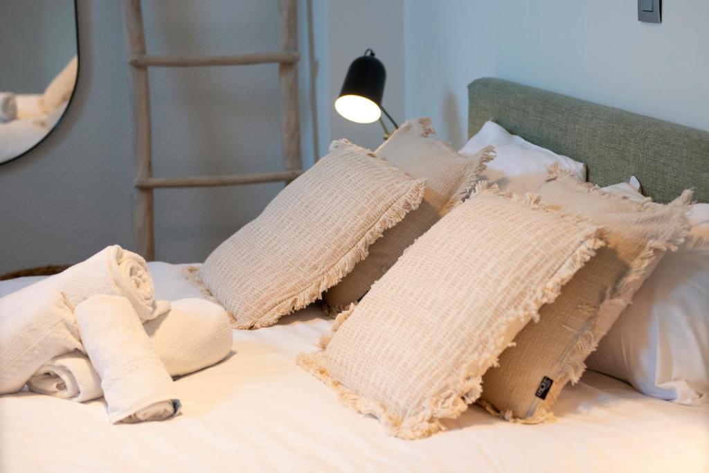 Postel nebo postele na pokoji v ubytování Boutique Hotel Het Zoete Zijn