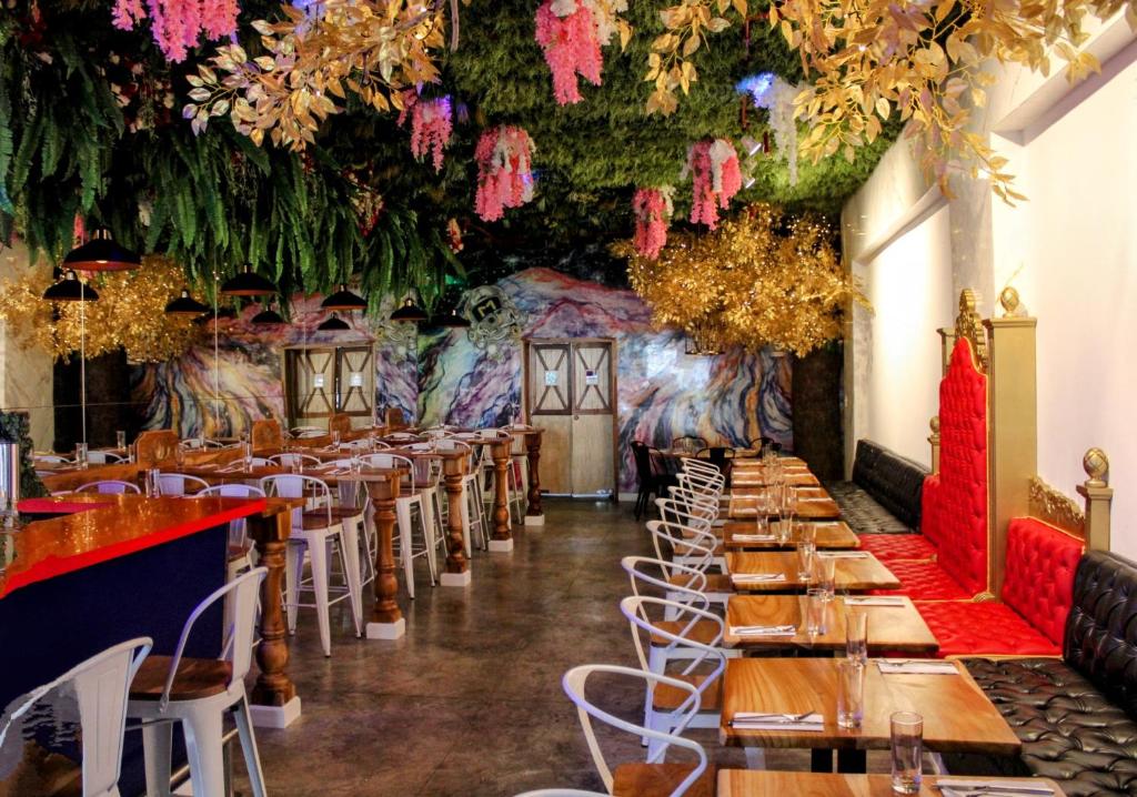 Restaurace v ubytování Hotel Mio Panamá