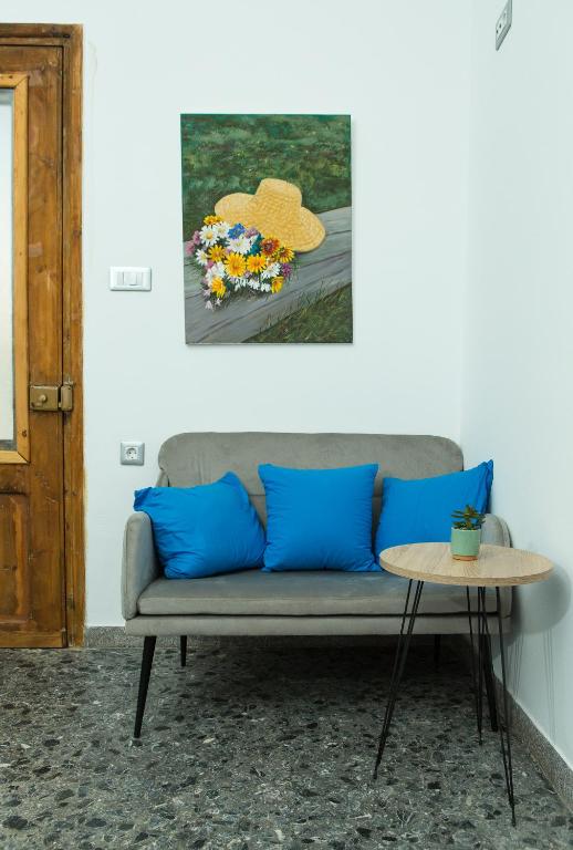 Posezení v ubytování Androniki Residense