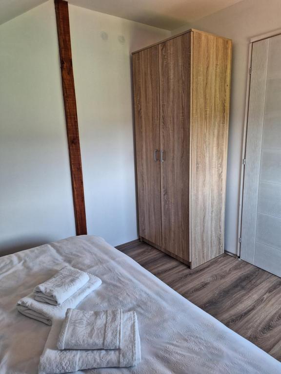 Krevet ili kreveti u jedinici u okviru objekta Apartmani Milosavljević