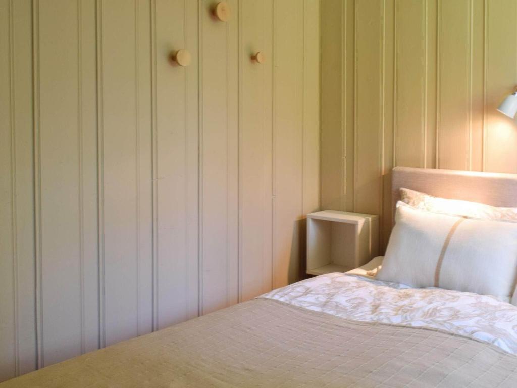 Postel nebo postele na pokoji v ubytování Holiday home Halden IV