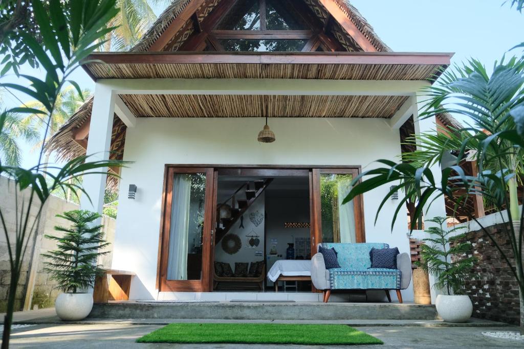 Posezení v ubytování Hideaway Batukaras