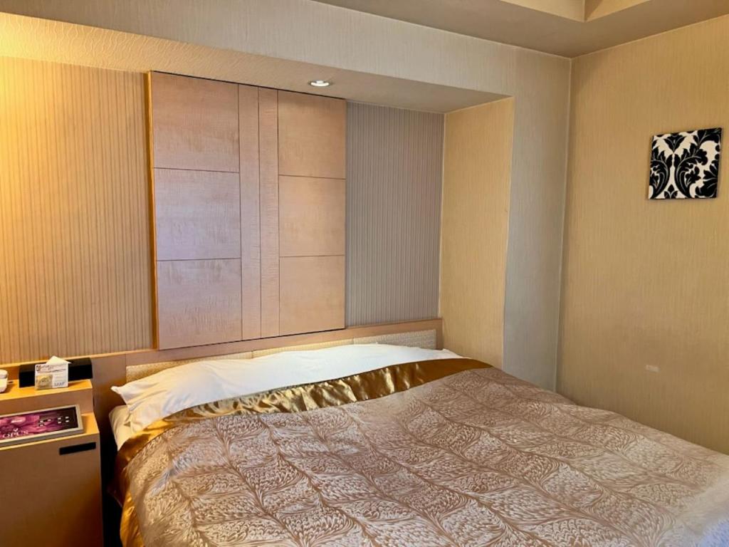 Katil atau katil-katil dalam bilik di Hotel Opus -Adult only-