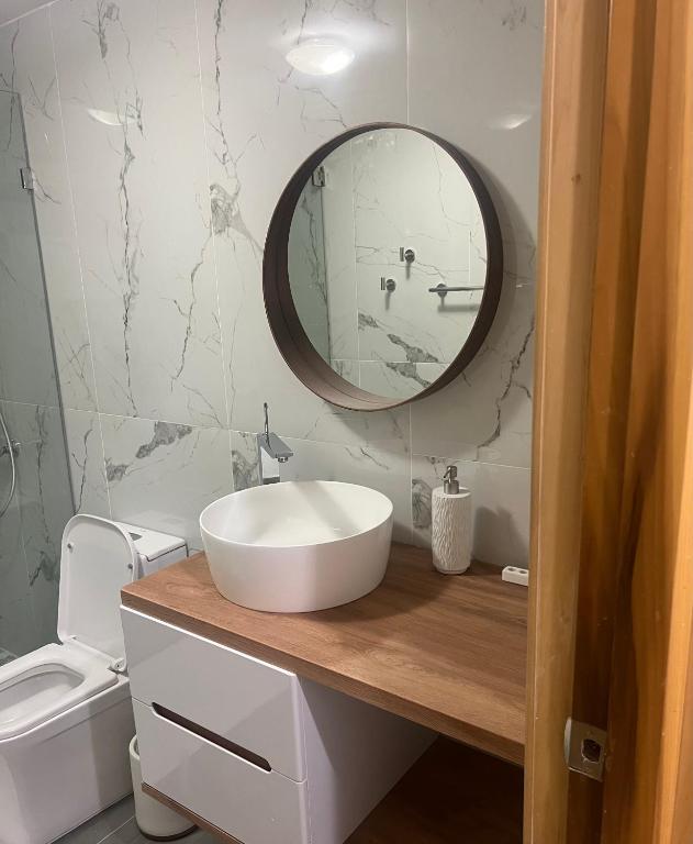 Koupelna v ubytování Marbella Juan dolio beach front luxury apartment