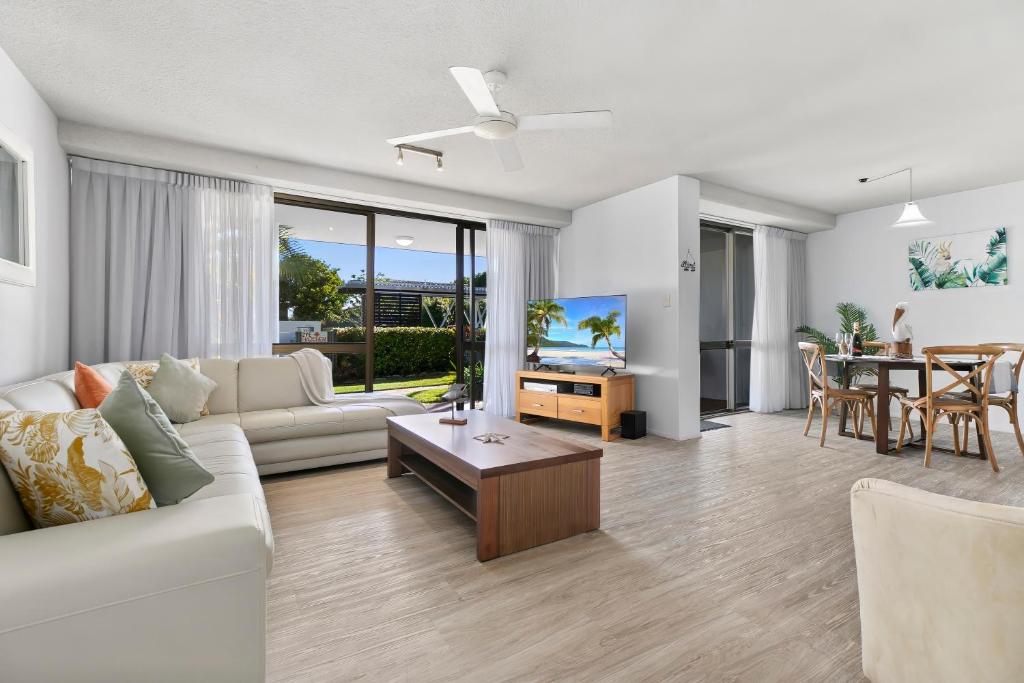 Posezení v ubytování The Noosa Apartments