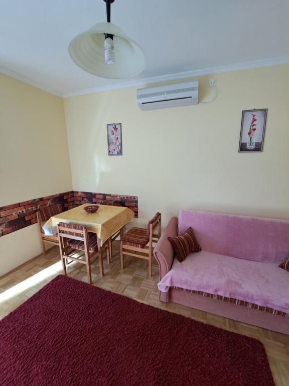 Posezení v ubytování Pintér Apartman