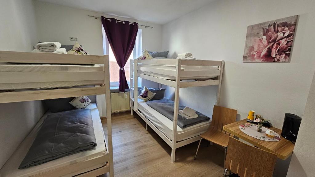 Postel nebo postele na pokoji v ubytování my Hostel Füssen