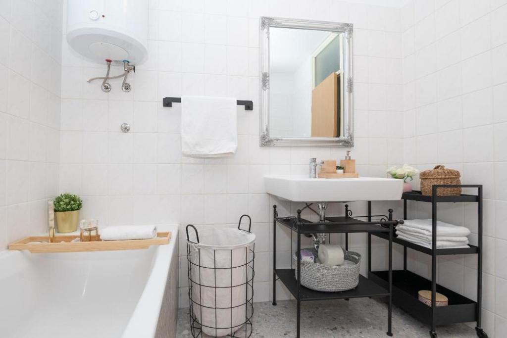 Koupelna v ubytování Panorama Suite Apartment - stan na dan i više