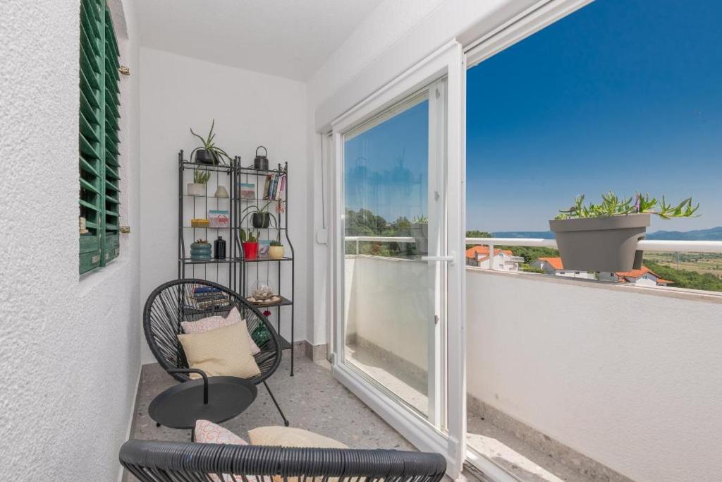 Balkón nebo terasa v ubytování Panorama Suite Apartment - stan na dan i više