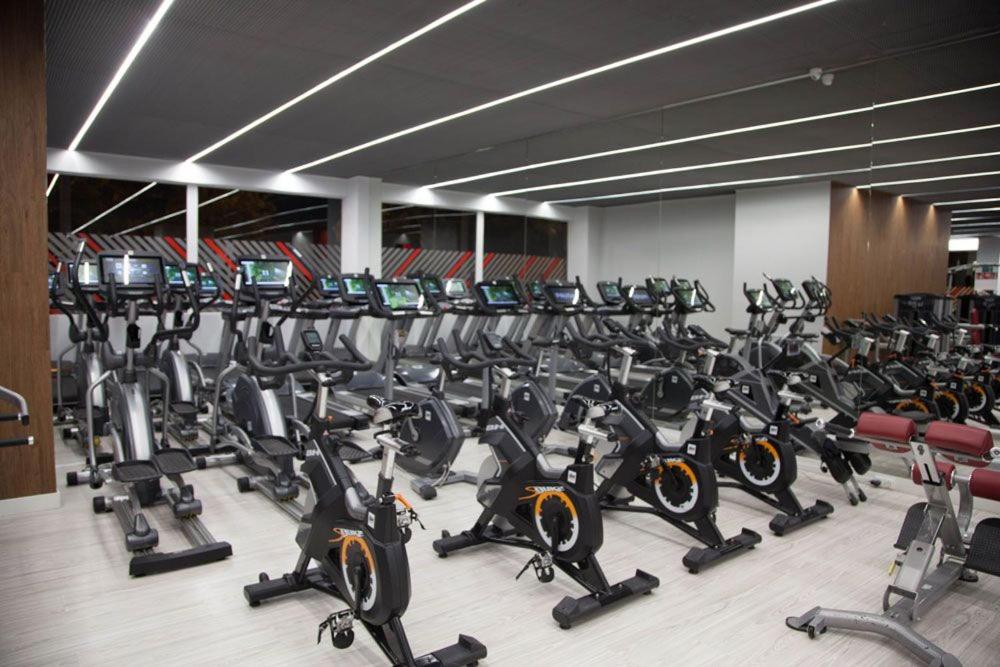 Fitness centrum a/nebo fitness zařízení v ubytování Sancho Ramirez