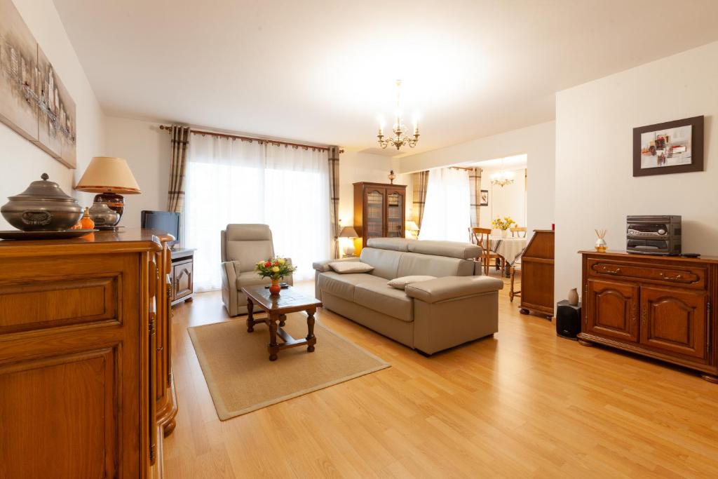 Posezení v ubytování Nominoé - Terrasse - Parking - Ascenseur - Calme