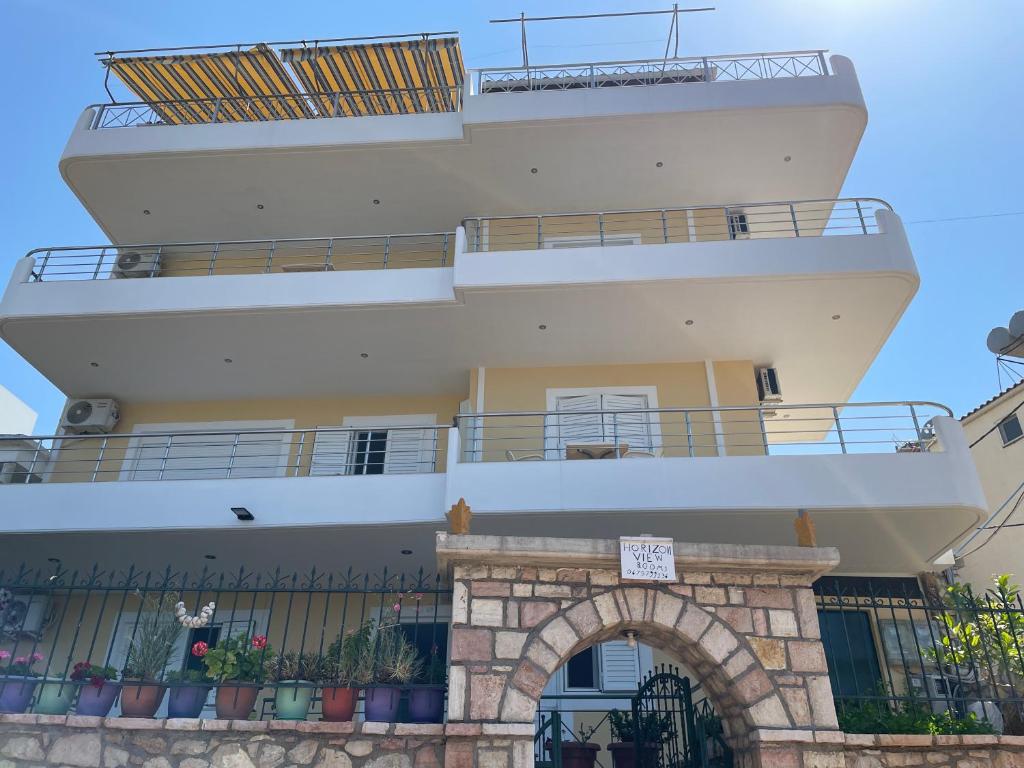 Balkon ili terasa u objektu Horizon view rooms