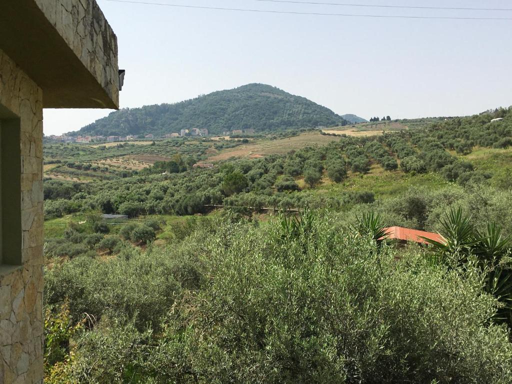 Cette maison offre une vue sur la montagne. dans l'établissement Agrolea, à Terme Vigliatore