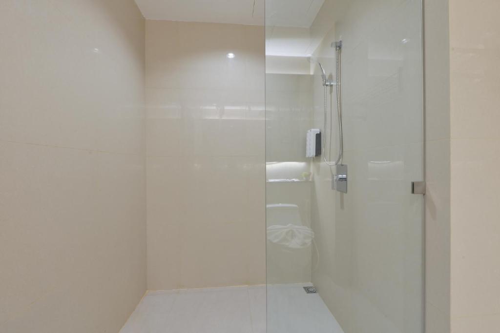 Koupelna v ubytování VST Residence -SHA PLUS Certified