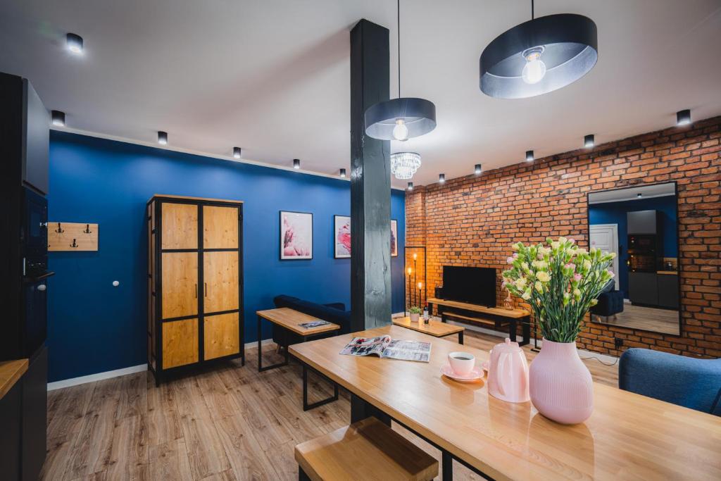 Posedenie v ubytovaní Modern Apartments Toruń 4 Stare Miasto-Centrum
