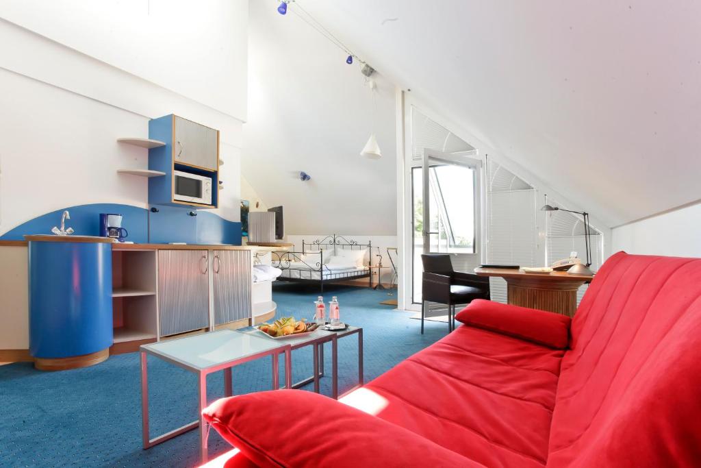 Posezení v ubytování Hotel Watthalden