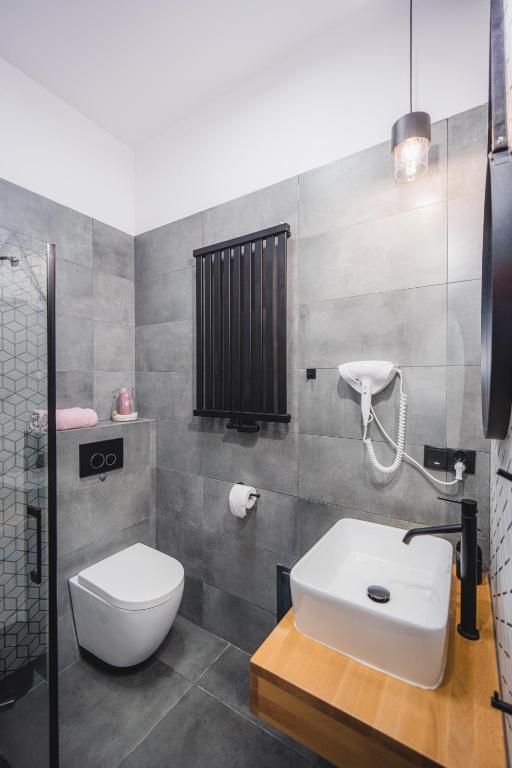 Kúpeľňa v ubytovaní Modern Apartments Toruń 4 Stare Miasto-Centrum