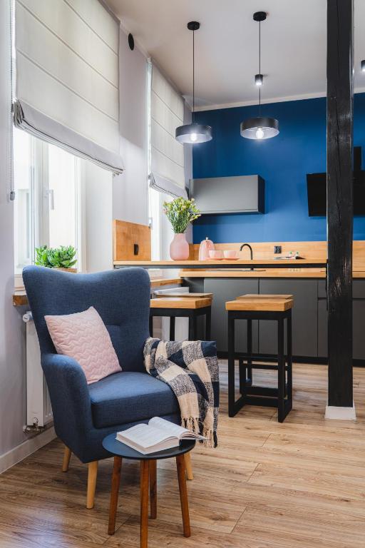 Kuchyňa alebo kuchynka v ubytovaní Modern Apartments Toruń 4 Stare Miasto-Centrum