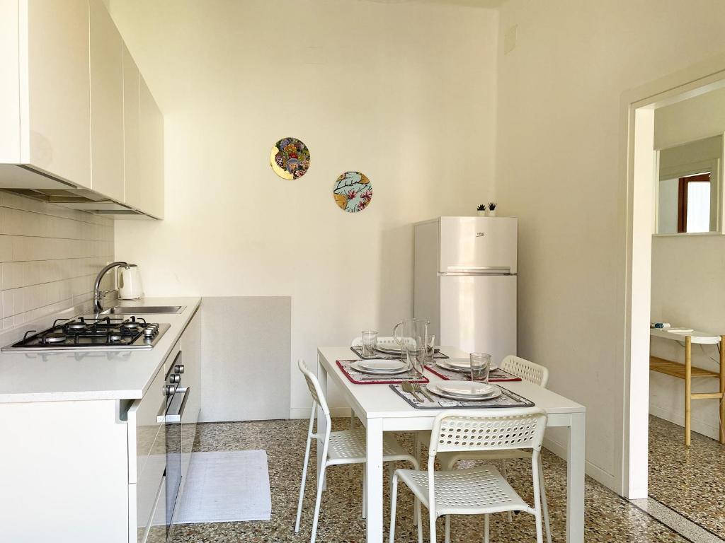 Kuchyňa alebo kuchynka v ubytovaní Ca' Girolamo Apartment