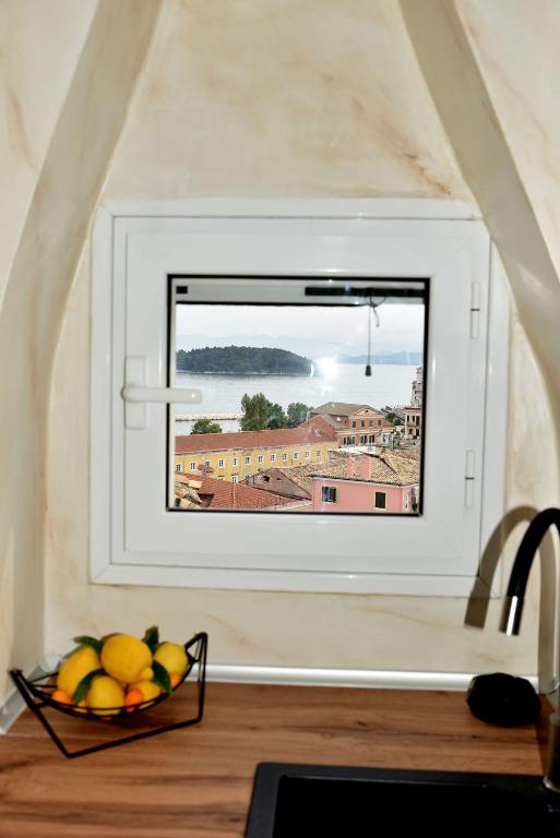 TV a/nebo společenská místnost v ubytování Casa Tenedos Corfu