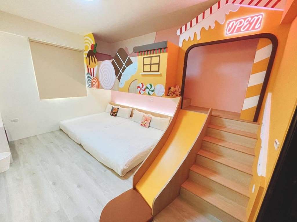 Postel nebo postele na pokoji v ubytování Misto B&B