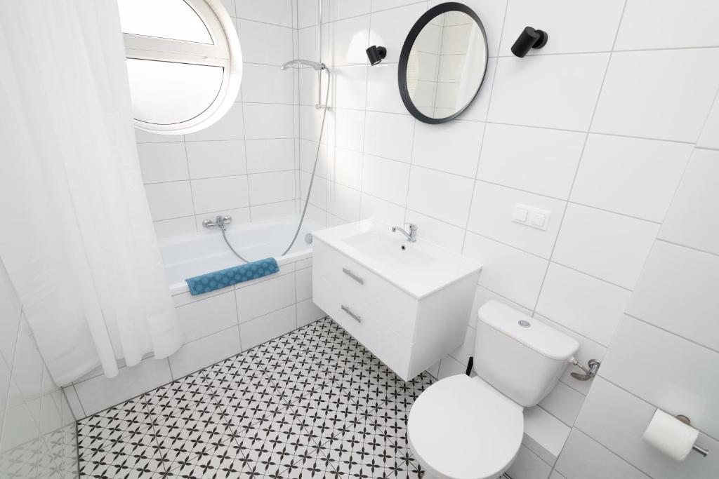 Kúpeľňa v ubytovaní Apartamenty 4YOU Hel