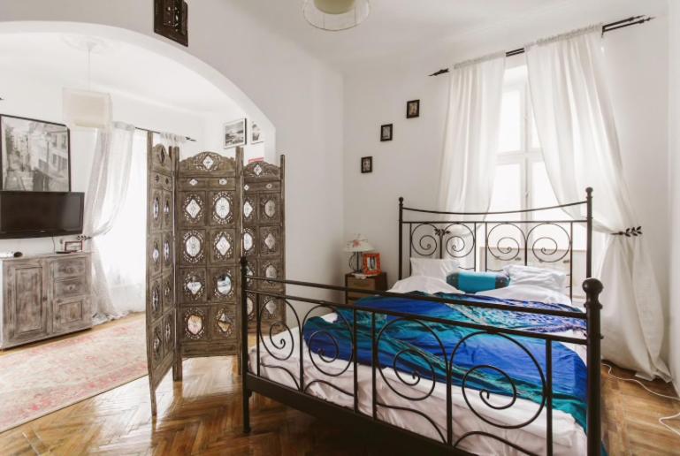 Кровать или кровати в номере V41 Váci Apartment
