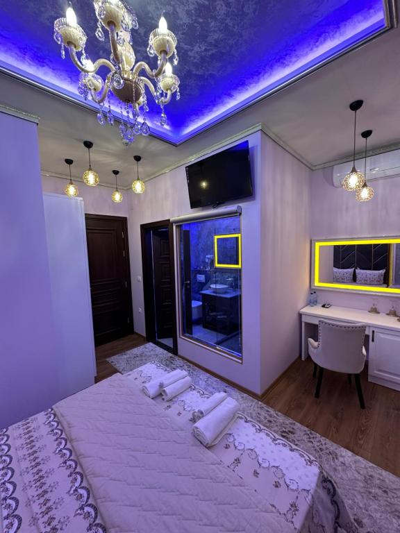 TV a/nebo společenská místnost v ubytování Robevski luxury rooms